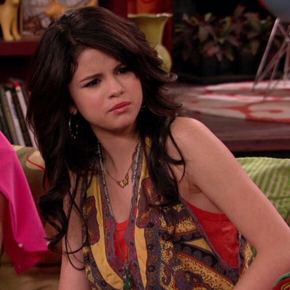 Yellow and Orange Enamel Butterfly Necklace ASO Alex Russo - Picture 10 of 12